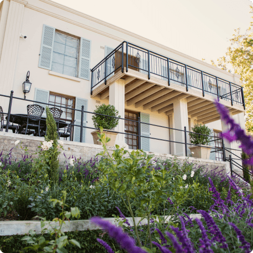 Romantic Mediterranean Garden, House Weiss