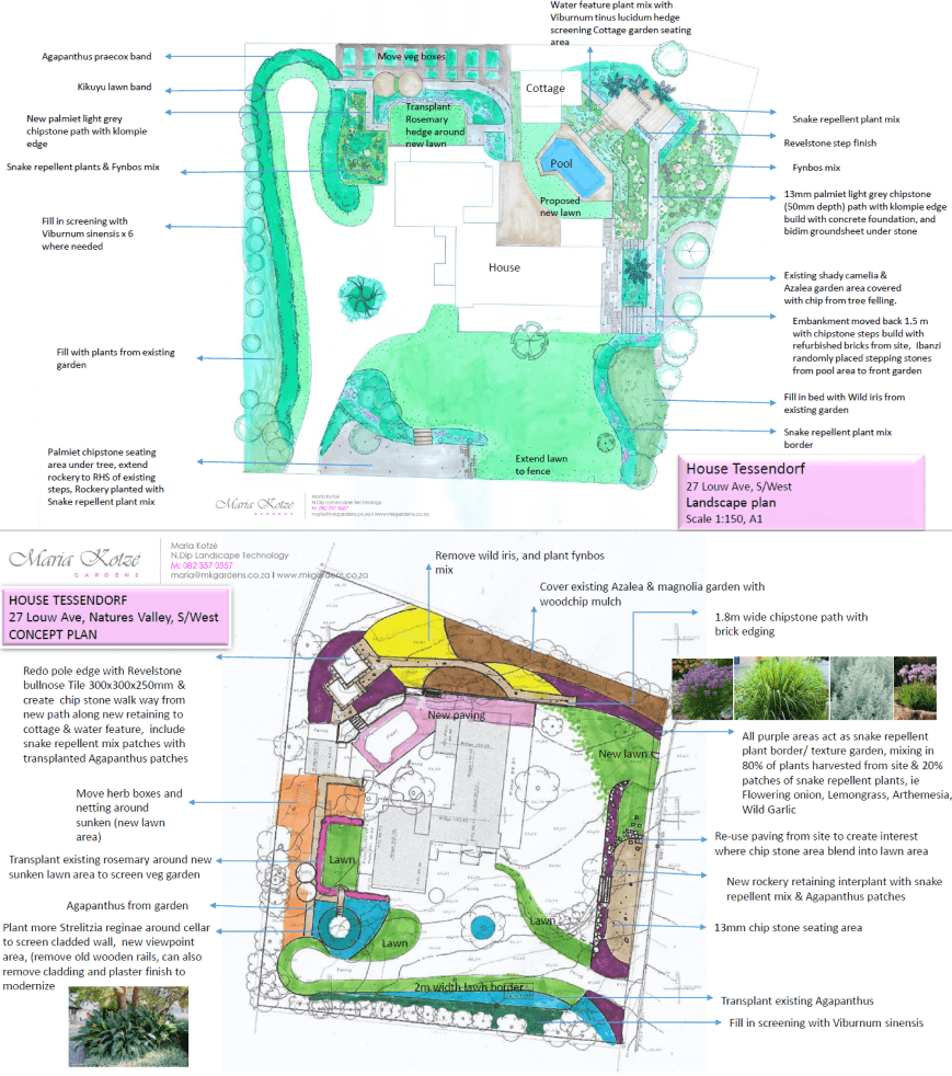 Serpent Free garden plan