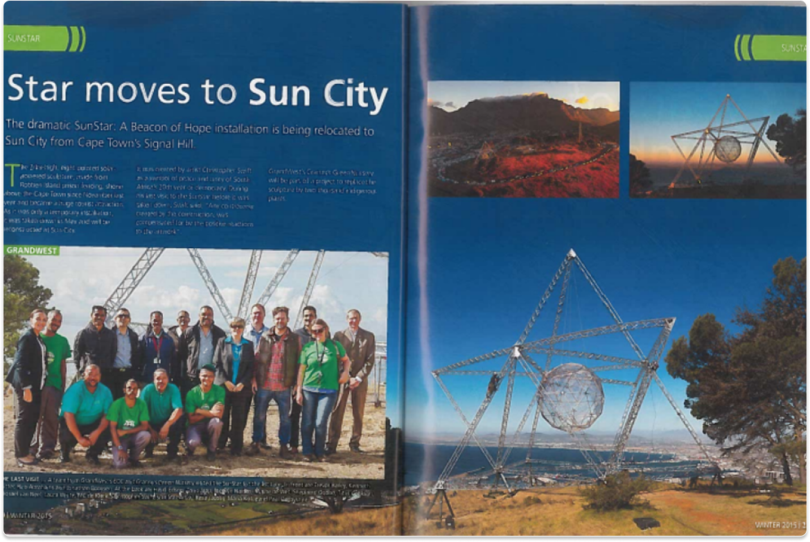 Publication: One Sun, Winter 2015